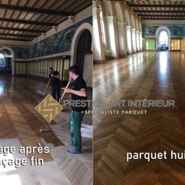 huilage de parquet protection intense